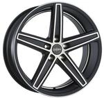 OXIGIN 18CONCAVE black full polish matt 11.5Jx21 5x120 ET50