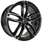 GMP ATOM schwarz diamantgeschliffen 8.5Jx19 5x112 ET45