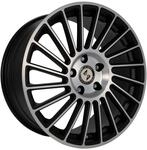 ETABETA VENTI-R schwarzmatt vollpoliert 8.5Jx19 5x108 ET45
