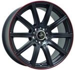 KESKIN WHEELS KT16 DYNAMIC matt black lip red 9.5Jx19 5x112 ET45