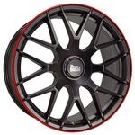 MAM WHEELS MAM GT1 matt black lip red 8.0Jx18 5x100 ET45