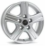 BORBET DESIGN CWD kristallsilber 6.0Jx15 5x118 ET68