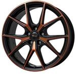 BROCK B40 black orange matt 8.0Jx19 5x112 ET49