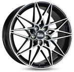 MAM WHEELS MAM B2 black front polished 8.0Jx18 5x112 ET30