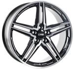 CMS C29-DB diamond black 7.5Jx17 5x114.3 ET35