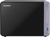 QNAP TS-632X-4G, QNAP 6-bay desktop NAS - AL524 4C 2.0GHz DDR4 2 x 10GbE SFP+ 2 2 -