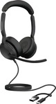 Jabra 25069-999-899, Jabra Evolve2 50 MS Stereo - Headset - On-Ear (25069-999-899)