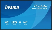 Iiyama LH4364UHS-B1AG, Iiyama ProLite LH4364UHS-B1AG - 109 cm (43") Diagonalklasse