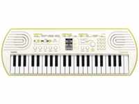 Casio SA 80 Mini-Keyboard, Weiß Gelb