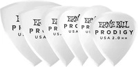 Ernie Ball Prodigy Plektren wei&szlig; Multipack 2,0 mm, 6er Pack