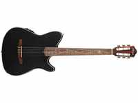 Ibanez TOD10N-TKF Signature Nylon String Gitarre Tim Henson, Transparent Black Flat