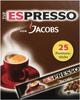 Jacobs löslicher Kaffee Typ Espresso, 25 Instant Kaffee Sticks
