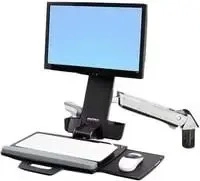 Ergotron 45266026, Ergotron Befestigungskit (Handgelenkkissen, Schienenmontage