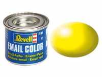 Revell 32312, Revell Modellbau-Farbe auf Kunstharzbasis, leuchtgelb seidenmatt, 14 ml