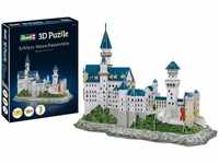 Revell 00205, Revell 3D Puzzle, Schloss Neuschwanstein, 121 Teile, ab 10 Jahren