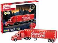 Revell 00152, Revell 3D Puzzle, Coca-Cola Truck - LED Edition, 168 Teile, ab 12