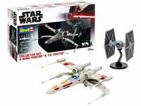 Revell 06054, Revell Modellbausatz Star Wars Collector Set X-Wing Fighter+TIE