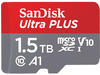 SanDisk Ultra microSDHC A1 150MB/s Class 10 Speicherkarte + Adapter 1,5TB