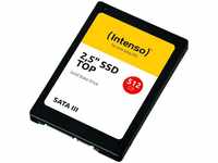 Intenso Top SSD SATA III 512GB: 2.5 Zoll, NAND-Flash, Lesen 520 MB/s, Schreiben 500