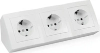 McPower 1534269, McPower Aufbau Steckdosenblock Flair, 3-fach Schutzkontakt,...