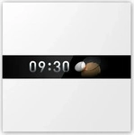 Aqara WS-K02D, Aqara Display Switch V1, 2,08 Zoll LCD, 4 Tasten Steuerung, Zigbee,