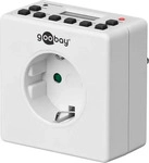 goobay 93256, goobay Kompakte Digitale Tages- und Wochen Zeitschaltuhr