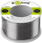goobay 40844, goobay L&ouml;tzinn, bleifrei, &oslash;1,0mm - Gewicht: 100g Rolle