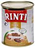 RINTI Kennerfleisch Einzeldose 1 x 800 g - mit Wild (Hunde-Nassfutter), Grundpreis: