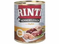 RINTI Kennerfleisch Einzeldose 1 x 800 g - mit Huhn (Hunde-Nassfutter), Grundpreis: