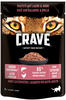 Crave Pouch 4 x 85 g - Pastete mit Lachs & Huhn