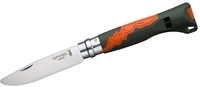 Opinel Kindertaschenmesser Nr. 7 OUTDOOR JUNIOR, Stahl 12C27, abgerundete Spitze,