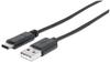 Goobay USB 3.0 USB-C Anschlusskabel auf USB A Stecker 1,0m schwarz