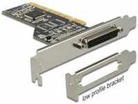 Delock PCI Parallel Karte PCI Parallel Schnittstellenkarte Low Profil