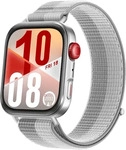 HUAWEI 55020EWR, HUAWEI WATCH FIT 4 silbernes Geh&auml;use mit silbernem...