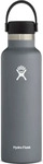 Hydro Flask 21 OZ Standard Mouth Flex Cap - Stone grau