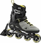 Rollerblade Macroblade 80 ABT Silver/Neon Yellow (42.5) grau
