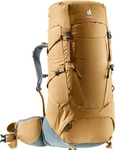 Deuter Aircontact Core 50 10 Almond/Teal gelb