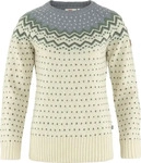 Fj&auml;llr&auml;ven Fjaellraeven Oevik Knit Sweater Chalk White/Flint Grey (XL) weiss