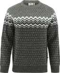 Fj&auml;llr&auml;ven Fjaellraeven Oevik Knit Sweater Dark Grey/Grey (L) grau