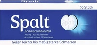 PZN-DE 08689828, PharmaSGP SPALT Schmerztabletten 10 St, Grundpreis: &euro; 10,- /