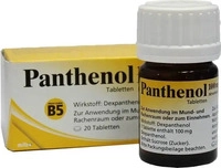 PZN-DE 04020790, MIBE Arzneimittel PANTHENOL 100 mg Jenapharm Tabletten 20 St,