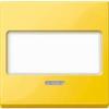 Merten MEG3370-0307Wippe mit Schriftfeld und Kontrollfenster gelb System M