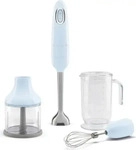 SMEG HBF03PBEU, SMEG HBF03PBEU Stabmixer-Set 50's Style, Pastellblau