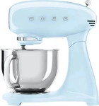 SMEG SMF05PBEU, SMEG SMF05PBEU K&uuml;chenmaschine pastellblau im 50's Style, 1000 Watt,