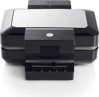WILFA 603904, Wilfa Belgisches Waffeleisen schwarz, 1000 Watt 603904