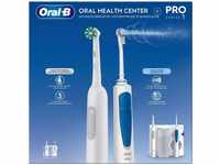 Oral-B PRO 1 Oral Health Center + OxyJet Munddusche, Reinigungssystem