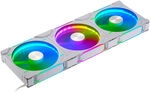 PHANTEKS D30 PWM Regular Airflow, D-RGB L&uuml;fter, 3er Pack - 140mm, wei&szlig; LUPH-090