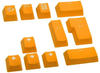 Ducky DKSA11-USPDYNWO1, Ducky PBT Double-Shot Keycap Set, orange, 11 Tasten