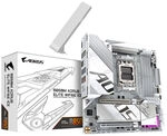 GIGABYTE B850M Aorus Elite WiFi6E ICE Mainboard, Sockel AM5, AMD B850, mATX, DDR5