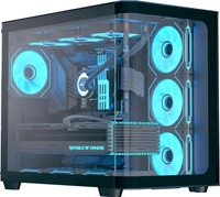 Aerocool ACCM-PN01043.11, Aerocool P500C PC-Geh&auml;use, Midi-Tower, ATX, Tempered Glass